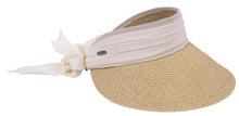Load image into Gallery viewer, Deadwood Trading Sunshine - Straw Sun Visor
