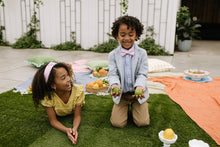 Load image into Gallery viewer, Bubble Gum Stripe Knotted Headband
