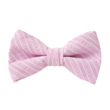 Load image into Gallery viewer, Bubble Gum Stripe Bow Tie for Boys
