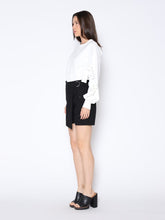 Load image into Gallery viewer, Buckle Belt Wrap Denim Skort
