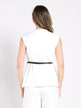 Load image into Gallery viewer, Buckle Belted Long Wrap Vest
