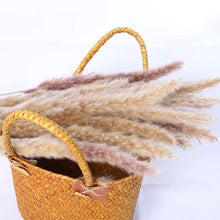 Load image into Gallery viewer, Bulrush Natural Dried Flowers Artificial Branch Pampas Grass Phragmites Fake Flower Wedding Home Decoration Christmas Decor
