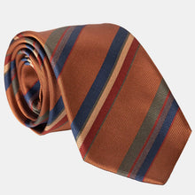 Load image into Gallery viewer, Battisti - Silk Jacquard Tie - Ginger
