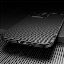 Load image into Gallery viewer, Business Black Shockproof Shock Absorption Soft Slim Bumper Fashion Non-Slip Anti Scratch Protective Phone Case For iPhone 12 Pro Max Case For iPhone 14 Plus 13 Mini 11 X XR XS Max 7 8 6 6S Soft Silicone Protective Phone Cover
