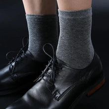 Load image into Gallery viewer, Business Simple White Cotton Socks 10 Pairs Men Breathable Socks Spring Summer Socks for Men Heavy Duty Reinforced Cotton Socks For Men
