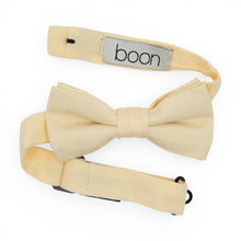 Load image into Gallery viewer, Butter Yellow - Boys Bow Tie
