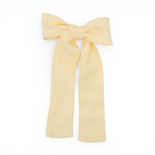 Load image into Gallery viewer, Butter Yellow - Lady Hair Bow
