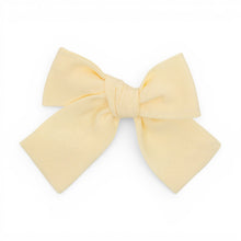 Load image into Gallery viewer, Butter Yellow - Petite Hair Bow
