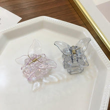 Load image into Gallery viewer, Butterfly Hair Clip Fairy Geometric Acrylic Acetate Hairpins Girls Women Hair Claws Transparent Clip Hair Accessories Barrettes Fashion Hairgrips Accessories For Party
