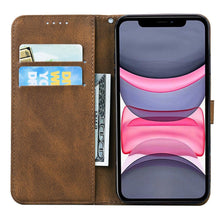 Load image into Gallery viewer, Butterfly Leather Flip Cover For iPhone 14  X XS XR 13 12 11 Pro Max 12 MINI Phone Wallet Case PU Leather Wallet Case Butterfly Flower Pattern Design Magnetic Flip Case Shockproof Protective Cover
