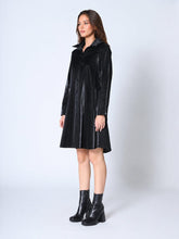 Load image into Gallery viewer, Button Down Glossy Rain Coat
