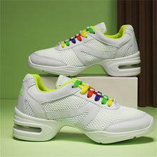 Load image into Gallery viewer, Women’s Air Cushion Mesh Modern Dance Shoes — Slip-On Style
