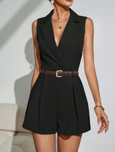 Load image into Gallery viewer, Women’s Elegant Pleated Wide Leg Jumpsuit
