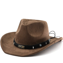 Load image into Gallery viewer, Western Cowboy Hat – Ethnic Style Fashion Unisex
