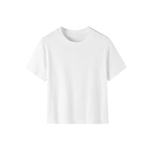 Load image into Gallery viewer, Slim-Fit Solid Color Combed Cotton Top – 3 Colors, S–L
