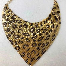Load image into Gallery viewer, Leopard Necklace and Earrings Jewelry Set
