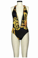 Load image into Gallery viewer, Printed Elegant One-Piece : Cover Up Swim Set

