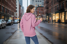 Load image into Gallery viewer, 🖤 Women’s Winter Velvet Hoodie — Solid Color Warm Sweatshirt
