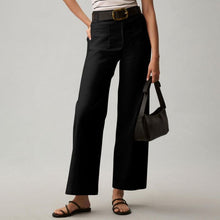 Load image into Gallery viewer, Plus Size High Waisted Slimming Solid Color Suit Pants
