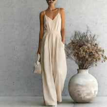 Load image into Gallery viewer, Women's Sleeveless Wide-Leg Jumpsuit – 5 Colors S–3XL
