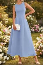 Load image into Gallery viewer, Women's Slim-Fit Long Vest Dress – A-Line High-Waist Sleeveless
