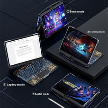 Load image into Gallery viewer, 360 Swivel Keyboard Clear Case For IPad Smart Trackpad Bluetooth-compatible Keyboard Case Cover With Pen Slot
