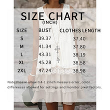 Load image into Gallery viewer, Sleeveless Lace Patchwork Sundress Clothes Casual Dresses
