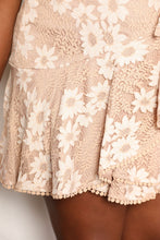 Load image into Gallery viewer, Romantic Floral Sleeve Mini Dress Elegant &amp; Feminine Tie-Waist Dress Simple Elegant Girls Summer Dress
