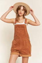 Load image into Gallery viewer, Corduroy Adjustable Shoulder Straps Overall PLUS
