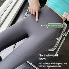 Load image into Gallery viewer, Women's Shapewear Tummy-Control Leggings – High-Stretch Cropped Nylon Pants
