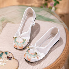 Load image into Gallery viewer, Women's Butterfly Embroidered Mesh Flats – Bow Tie Breathable Shoes
