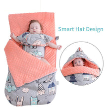 Load image into Gallery viewer, Newborn Baby Envelope Cocoon Model Sleeping Bag Infant Boy Girl Kids Sleep sack Swaddle Blanket  For Baby Kids
