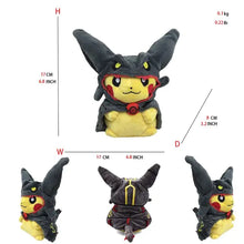 Load image into Gallery viewer, 24 Pcs Pokemon Pikachu Cosplay Toys Charizard Snorlax Garchomp Tyranitar Hydreigon Anime Stuffed Plush Cartoon Peluche Dolls - # BOT&amp;G512610001
