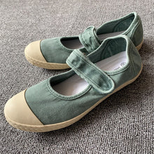 Load image into Gallery viewer, Women's Ethnic Style Slip-On Loafers – Cotton Flat Casual Shoes
