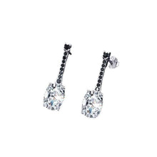 Load image into Gallery viewer, All-match Oval Zircon Earrings for Fashion Lovers - Copper-plated Style

