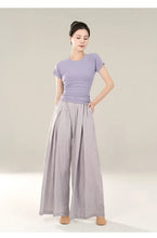 Load image into Gallery viewer, Dance Practice Clothes Loose Wide Leg Activewear Pants
