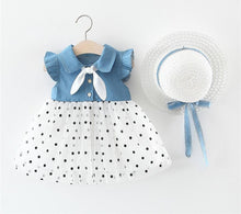 Load image into Gallery viewer, Modern Retro Baby Girls Dresses For Baby Princess Dress Infant 1st Year Birthday Party Dress Newborn Baby Clothes
