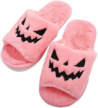 Load image into Gallery viewer, Winter Fluffy Flat Slippers - # BOAA73410006
