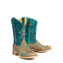 Load image into Gallery viewer, Tin Haul Barbd Wire - Women's Leather Cowgirl Boot
