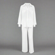 Load image into Gallery viewer, Women's Casual Solid Color Lounge Set
