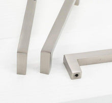 Load image into Gallery viewer, Cabinet Handles Kitchen Door Handles Drawer Knobs Aluminum Alloy Wardrobe Door Handles Brushed Modern Style Hardware  Stainless Steel Kitchen Cabinet Pulls For Kitchen Cabinet Drawer Door Cupboard Decorative Modern Hardware For Cabinet
