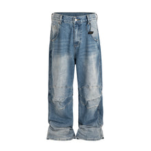 Load image into Gallery viewer, AZUL BAGGY BIKER DENIM
