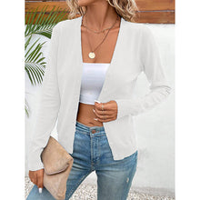 Load image into Gallery viewer, Women’s V‑Neck Button‑Down Cardigan Knit Sweater
