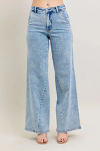 Load image into Gallery viewer, Judy Blue Full Size High Waist Wide Leg Jeans with Skewed Inseam

