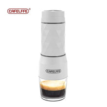 Load image into Gallery viewer, Cafelffe 3 In1 Portable Coffee Machine Hot/Cold Water Manual Espresso Maker For Capsule &amp; Ground Hand Press Brewer hiking Travel
