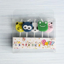 Load image into Gallery viewer, Cake Topper Bear Candles Cartoon Smiley Face Birthday Insert Creative  Party Cake Handmade Smiley Daisy Flower Cake Toppers For Birthday Party
