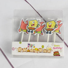 Load image into Gallery viewer, Cake Topper Bear Candles Cartoon Smiley Face Birthday Insert Creative  Party Cake Handmade Smiley Daisy Flower Cake Toppers For Birthday Party
