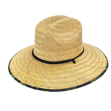 Load image into Gallery viewer, Peter Grimm Camaleon - Rye Straw Lifeguard Hat
