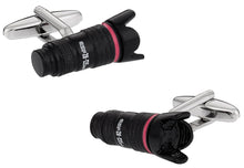 Load image into Gallery viewer, Photographer Gift Idea - Camera Lens Cufflinks 35mm
