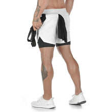 Load image into Gallery viewer, Camo Running Shorts Men Gym Sports Shorts 2 In 1 Quick Dry Workout Training Gym Fitness Jogging Short Pants Summer Men Shorts  Men's Running Gym Shorts Breathable with Pockets Quick Dry Sportswear
